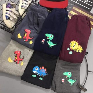 Combo 3 quần dài cotton da cá cho bé