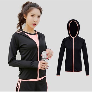 Áo khoác tập thể thao, chạy bộ, tập gym, yoga nữ hàng cao cấp - A08