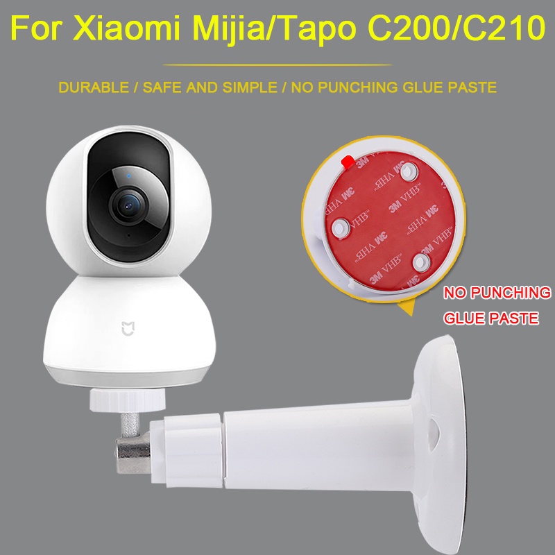 360° Giá đỡ Camera xoay PTZ Giá đỡ treo tường Không đục lỗ cho phụ kiện XIAOMI Mijia Tapo C200 / C21
