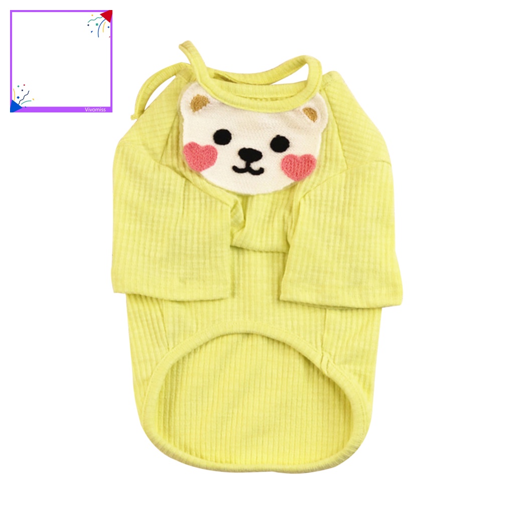 Bộ Áo Liền Quần In Họa Tiết Hoạt Hình Dễ Thương Chống Nứt Nẻ Cho Thú Cưng