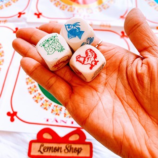Game Bầu Cua Giấy Đá ( Hạt Đá )  - 1 Bộ