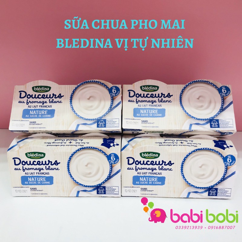 Sữa chua phô mai Bledina vị tự nhiên