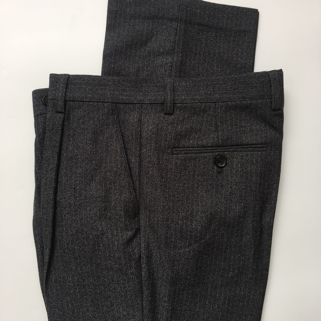 Quần tây nam trung niên cao cấp Classic Vĩnh Tiến màu vân đá tối | BigBuy360 - bigbuy360.vn