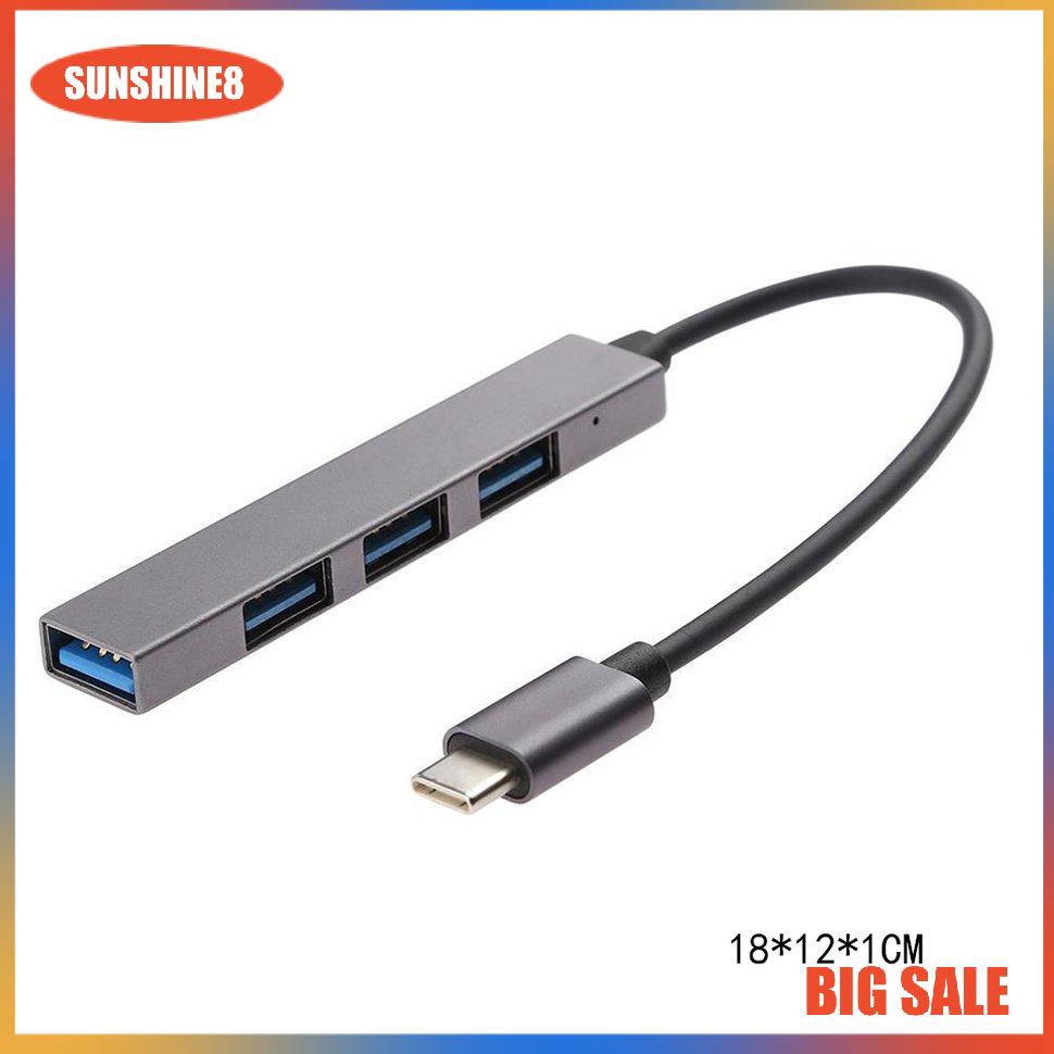 Bộ Chia Usb 3.1 Loại C 4 Trong 1