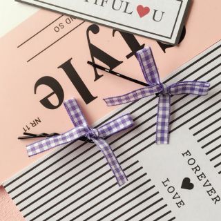 Kẹp tóc hình nơ siêu dễ thương