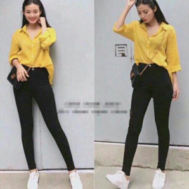 Quần chạy bộ QUẦN KAKI GIẢ JEAN SIÊU HOT