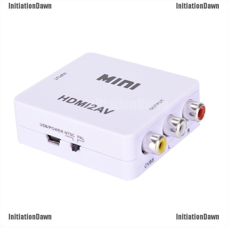 Bộ Chuyển Đổi Hdmi Sang Rca Av/Cvbs Hd 1080p Mini Hdmi2Av