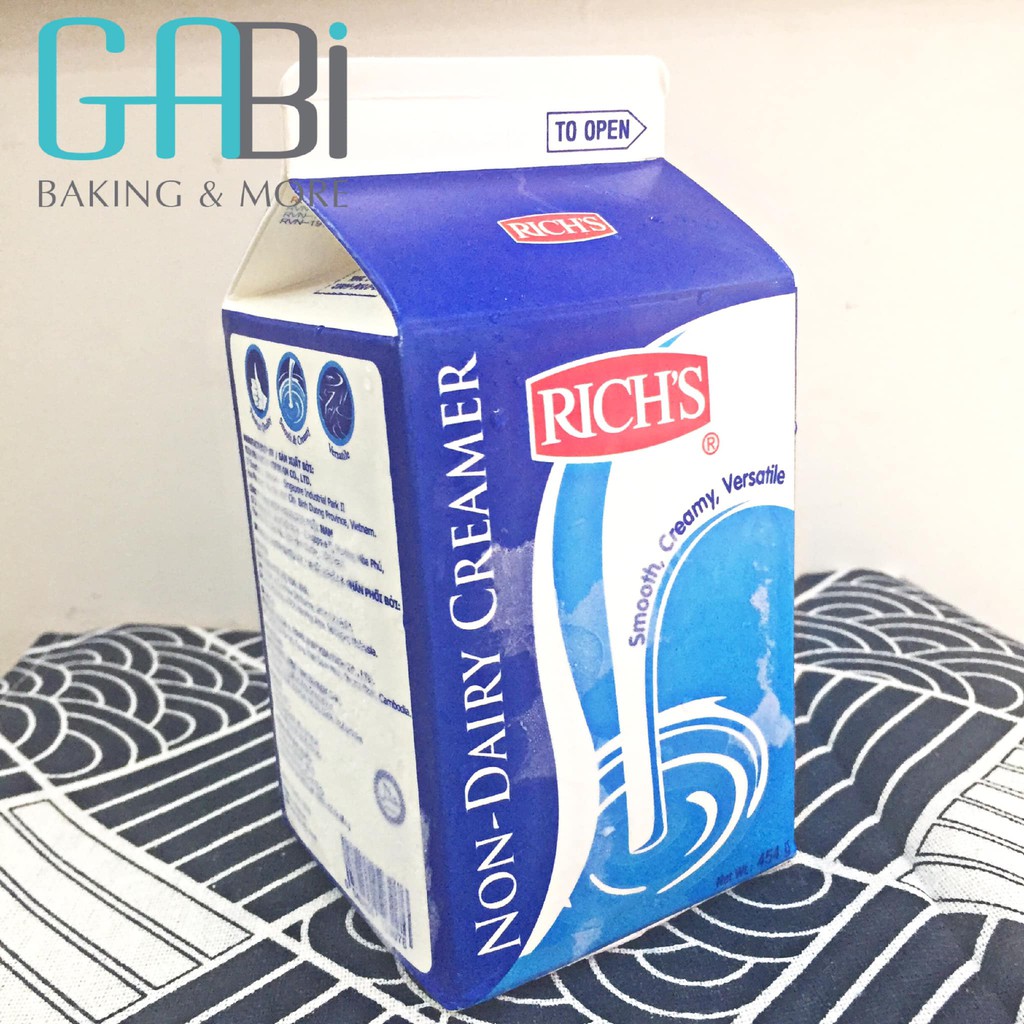 Kem béo thực vật Rich’s lùn 454g