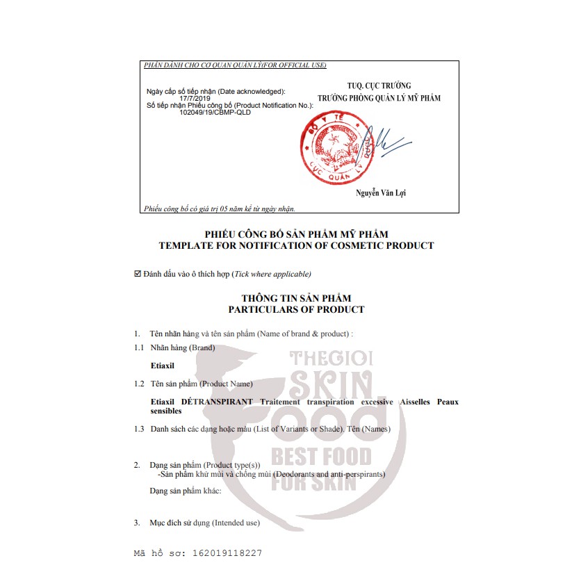 [Mã COS2704 giảm 8% đơn 250K] Lăn khử mùi, giảm mồ hôi cho da siêu nhạy cảm Etiaxil Detranspirant 15ml | BigBuy360 - bigbuy360.vn