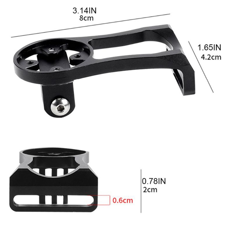 QQ Giá Đỡ Đèn Gắn Yên Xe Đạp 4.8Cm Chống Ăn Mòn