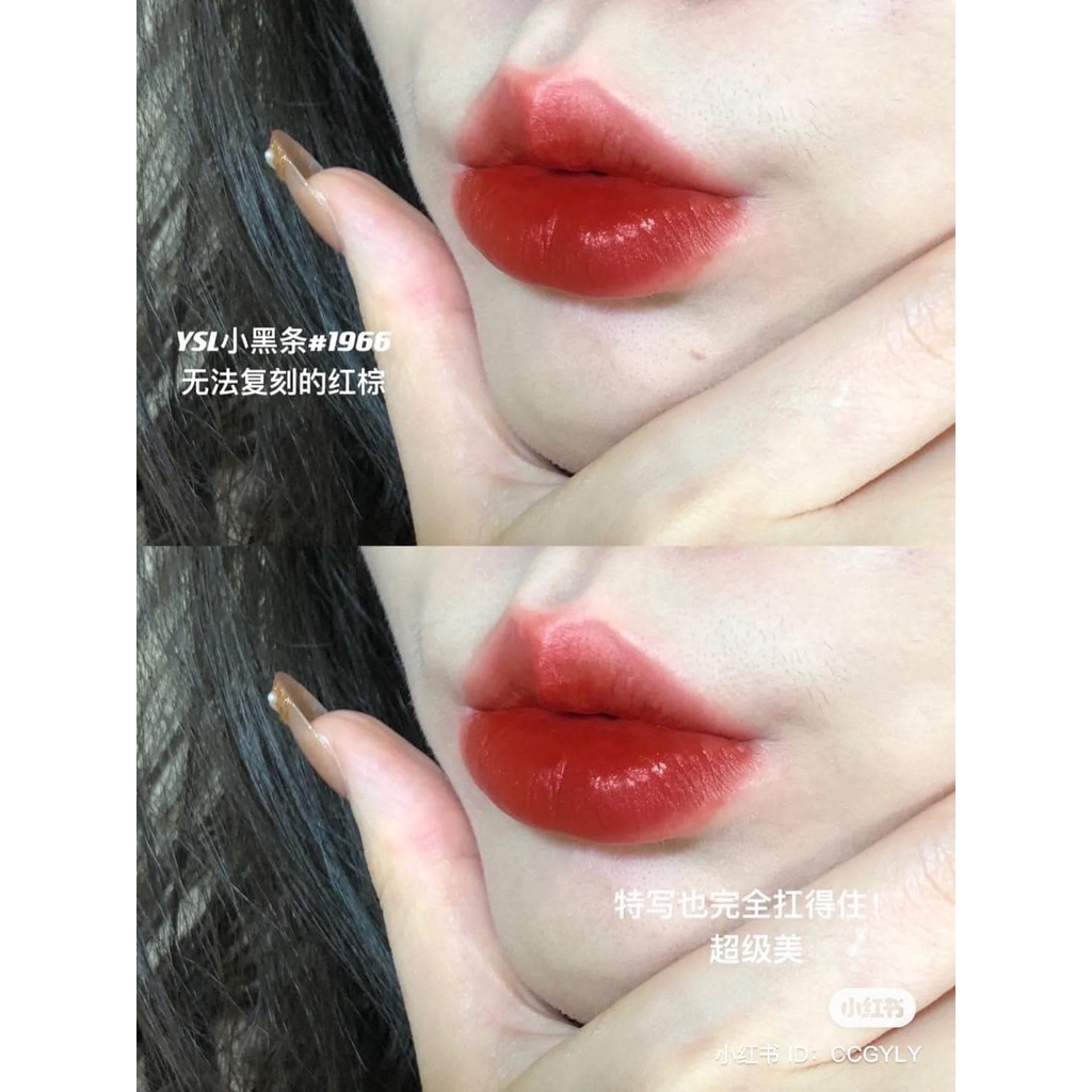 [BILL CHÍNH HÃNG] Son Yves Saint Laurent Rouge Pur Couture YSL 1966 Rouge Libre – Màu Đỏ Đất