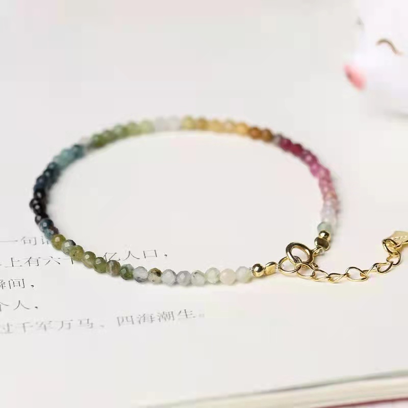 Vòng Đeo Tay Hạt Đá Tự Nhiên 7 Luân Xa