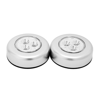 Đèn led 3 bóng dán tường , xài pin 3a - nhacuamin
