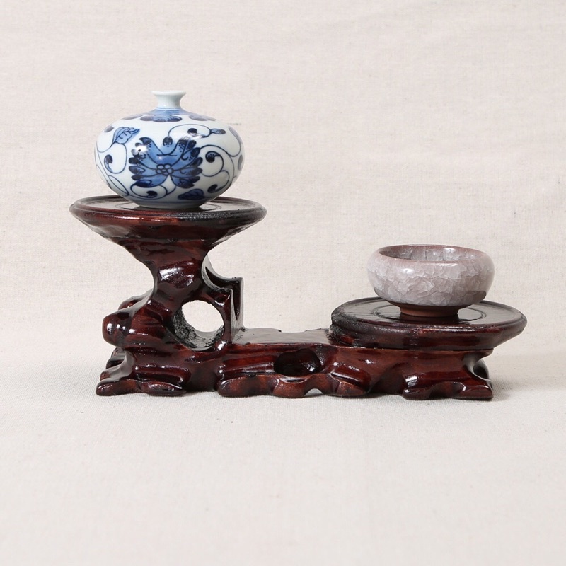 kệ gỗ mini trang trí tượng Phật