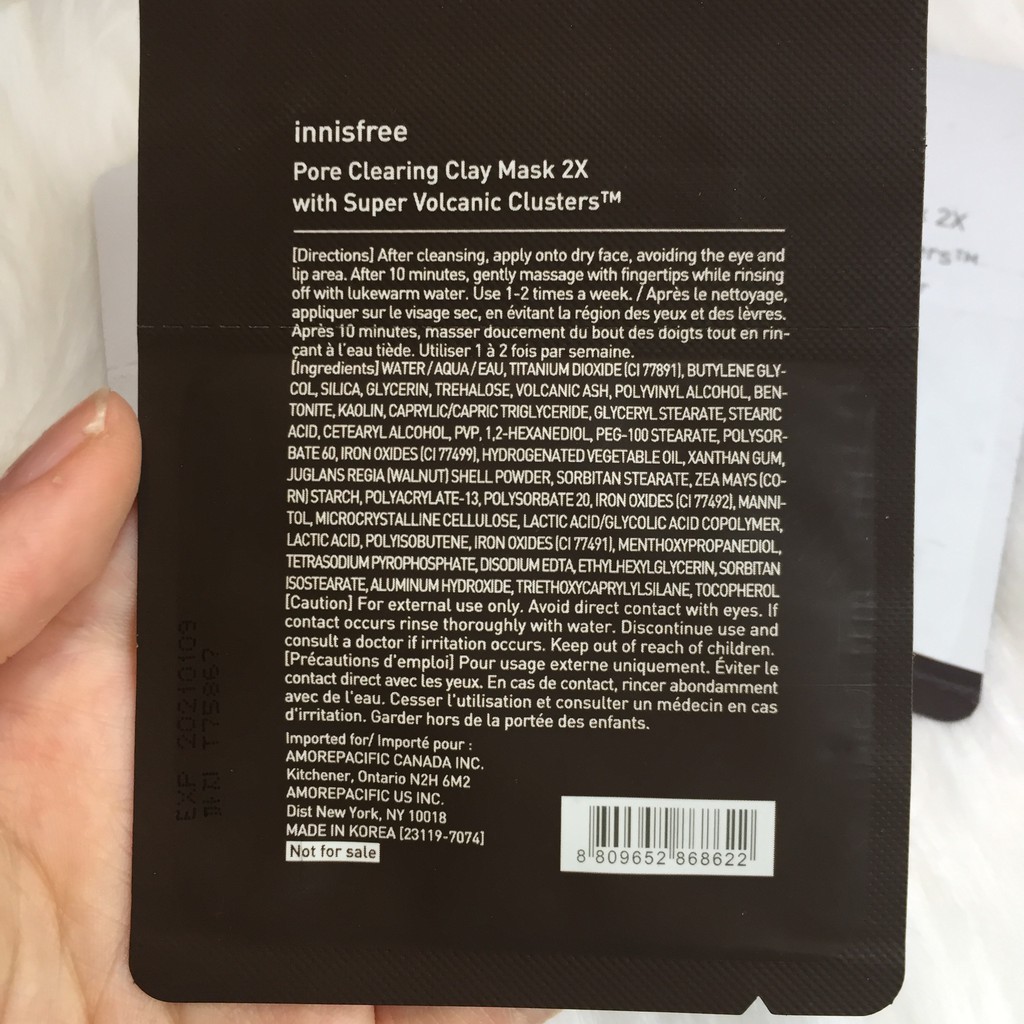 Sample các loại của hãng INNISFREE - 1ML