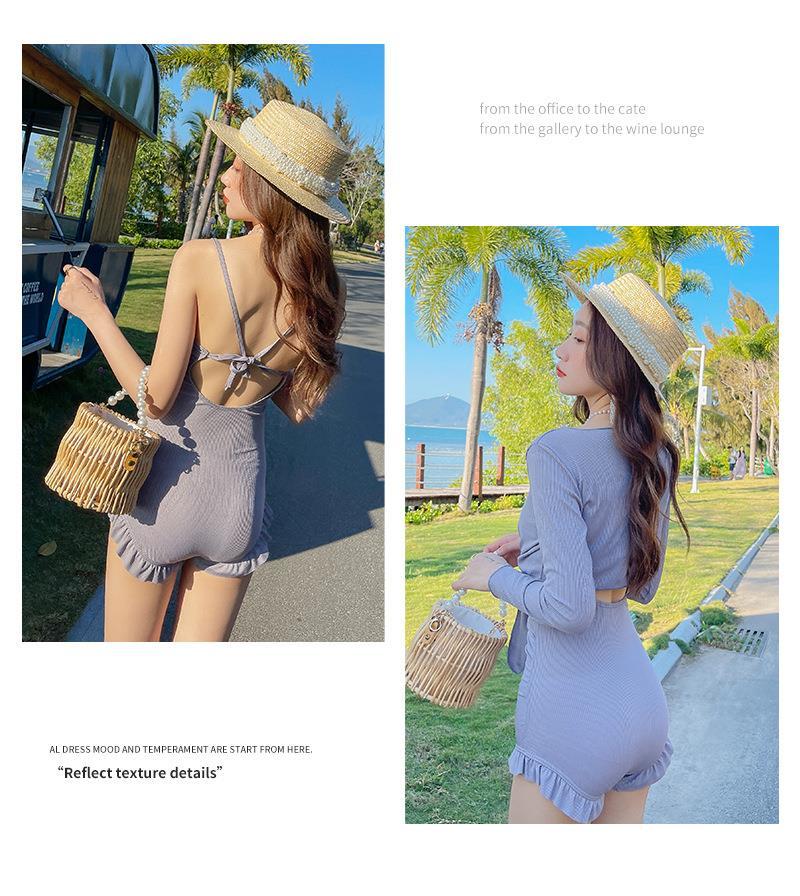 Đồ Bơi Liền Thân Dài Tay Quyến Rũ Cho Nữ 2021 | BigBuy360 - bigbuy360.vn