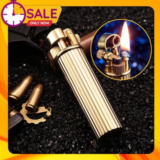 { HOT SALE } Bat Lua   xăg đ.á   CF028 Thiết Kế Độc Lạ Sang Trọng Màu Vàng - Dùng xăg B.ấc đ.á zipo Cao Cấp