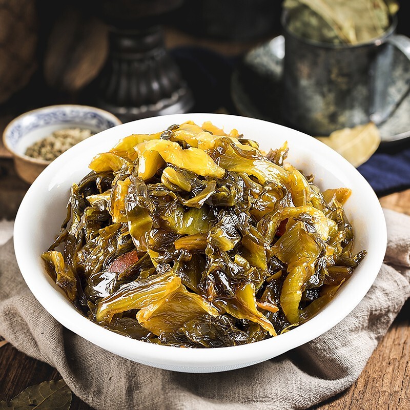 Lọ Rau Ăn Kèm Cơm Cay Ngon JiXiangJu 330g - Đặc Sản Tứ Xuyên