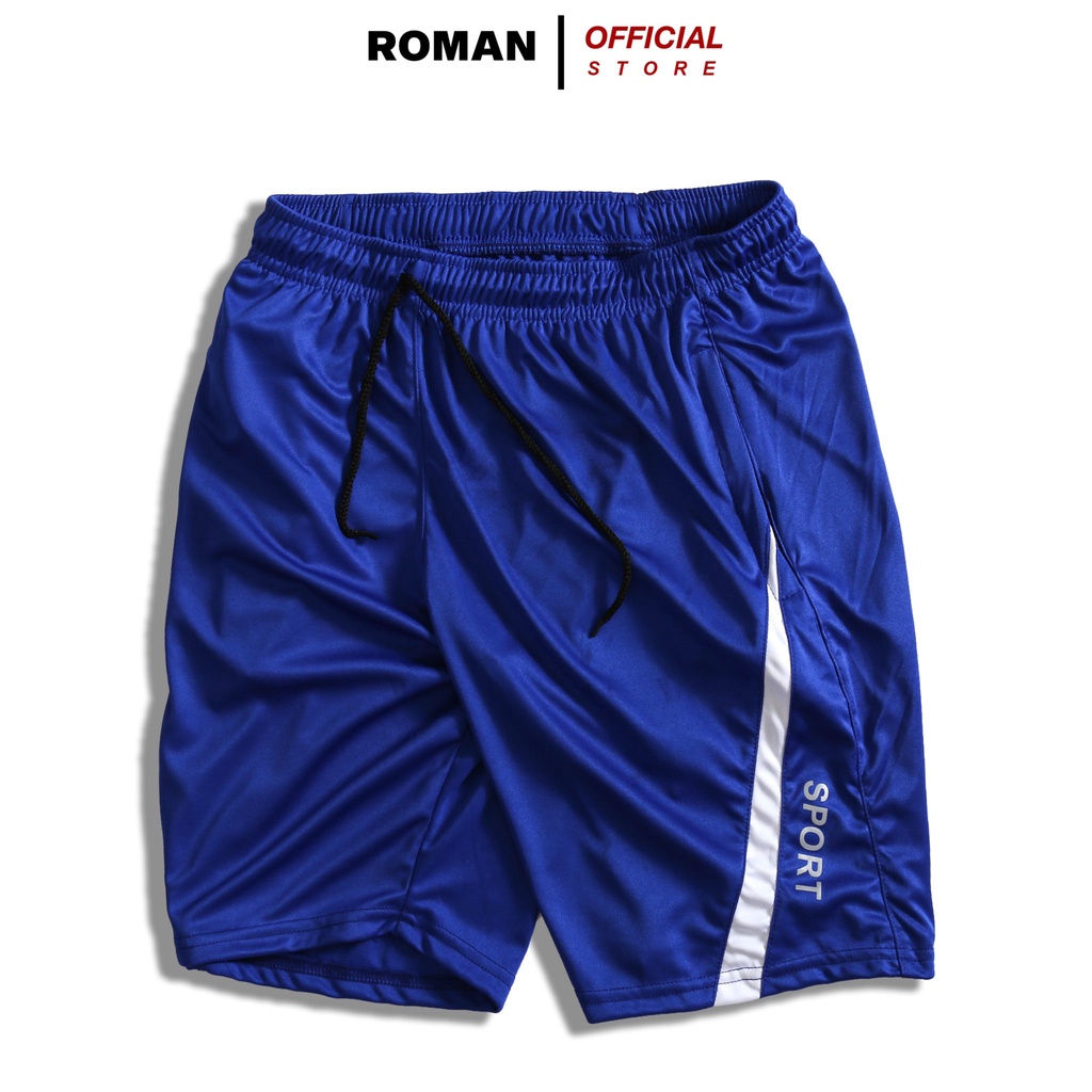 Quần Short Nam Thể Thao ROMAN Quần Đùi Nam Thun Lạnh Cao Cấp QS03