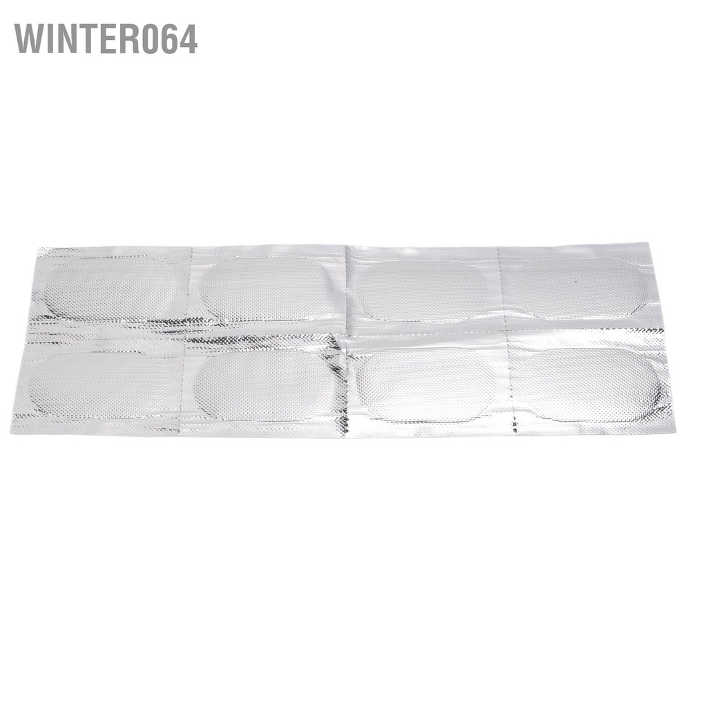 Winter064 Bộ vá lốp xe đạp sửa chữa cao su bên trong ống bằng keo cho điện