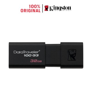 USB Kingston DT100G3 32Gb nắp trượt tốc độ tới 100MB/s - Hàng chính hãng