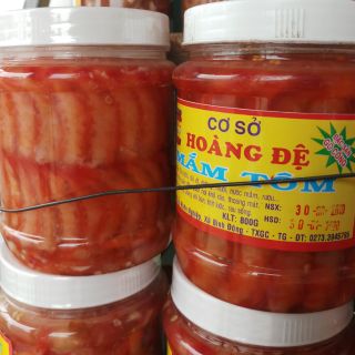 Mắm tôm chua Hoàng Đệ 800g (đặc sản Gò Công, Tiền Giang)