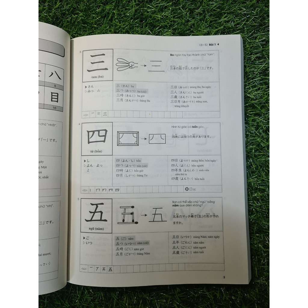 Sách Kanji look and learn - 512 chữ Kanji có minh họa và gợi nhớ bằng hình