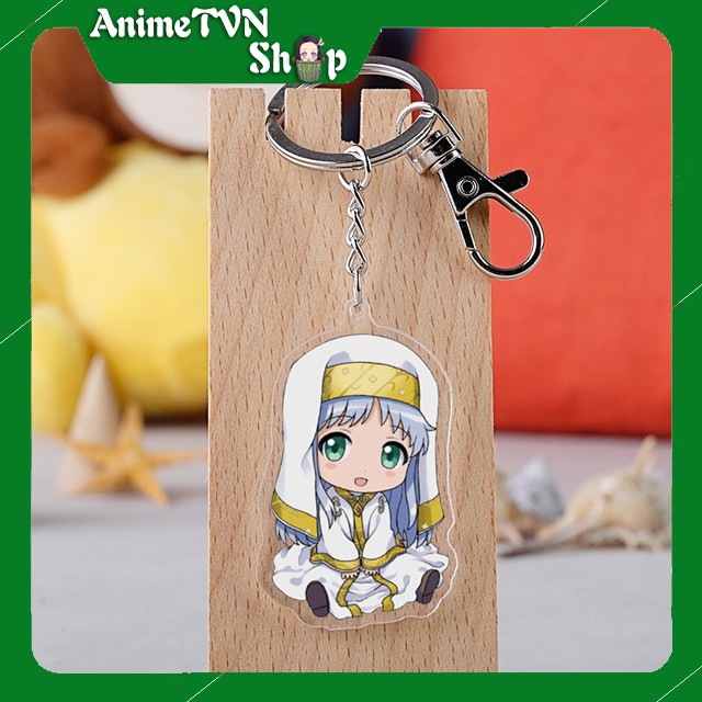 Móc khoá Mica dây xịn anime Toaru Majutsu no Index - Nhựa Cứng Acrylic In 2 mặt sắc nét ( ảnh thật )