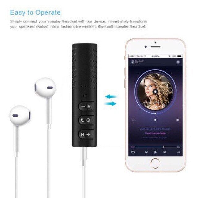 Thiết bị chuyển đổi âm thanh có dây thành kết nối Bluetooth 4.2