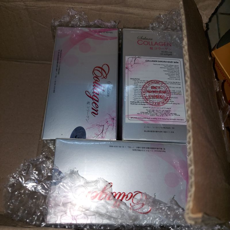 《Date 2025》Sakura collagen nhật bản 120 viên