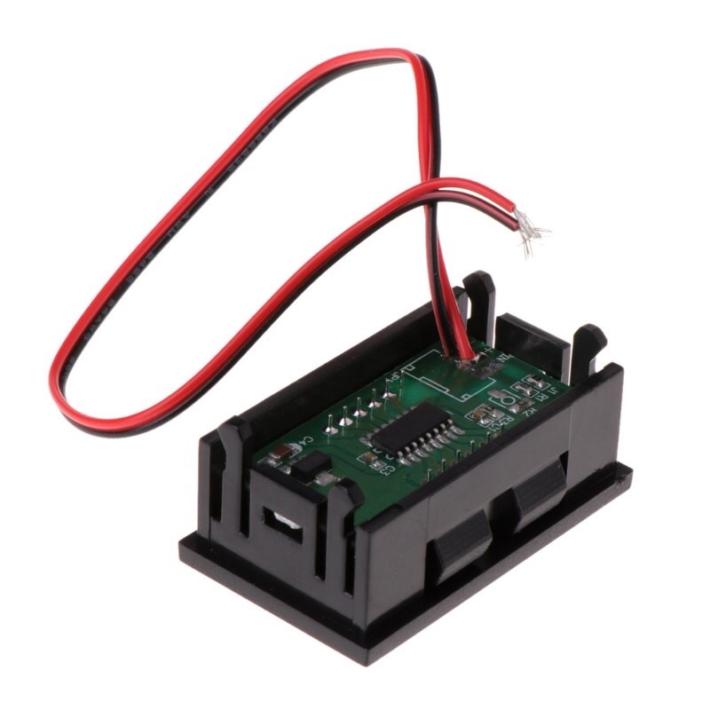 Vôn Kế Điện Tử 3 Ống Led Mini 0.56 Inch Dc 4.5-30v