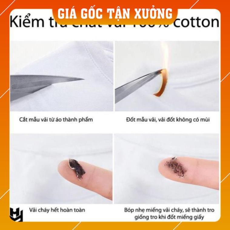 [Giá Hủy Diệt] Áo Thun Trơn Cotton 100%, Hàng Công Ty Xuất Khẩu Mỹ, Áo Thun Trơn Nam Nữ Đều Mặc Được