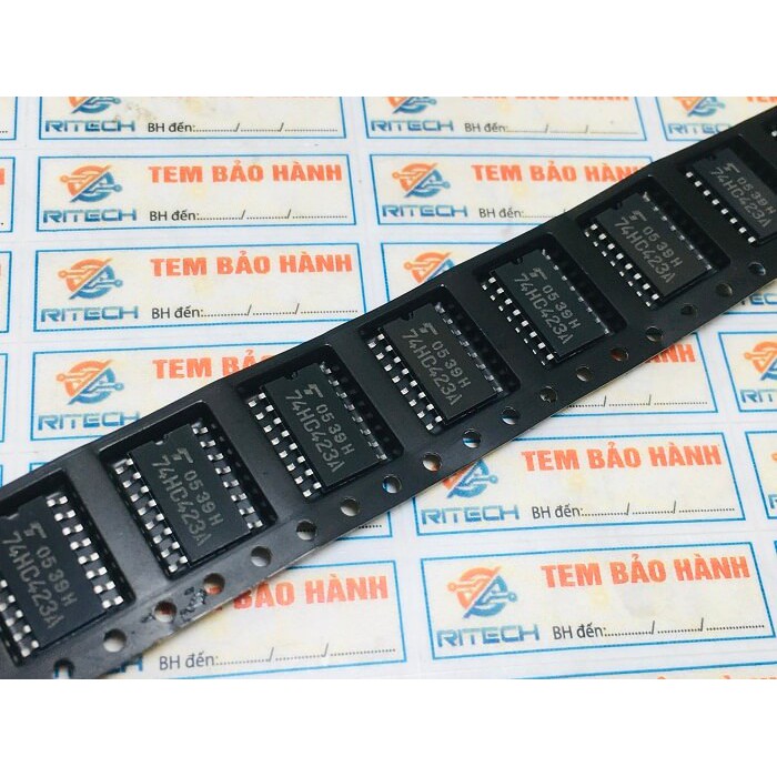 Combo 2 chiếc 74HC423A, M74HC423M1R, 74HC423 Sop-16 kích thước 5.2mm