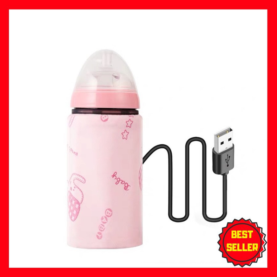 MB1988 Túi giữ nhiệt ủ bình cho bé có sạc USB phù hợp các loại bình | BigBuy360 - bigbuy360.vn