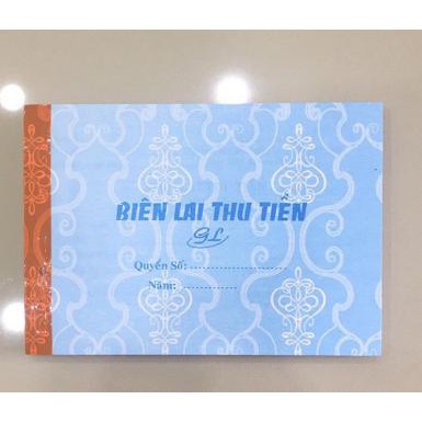 Biên lai thu tiền 2 liên - 100 tờ