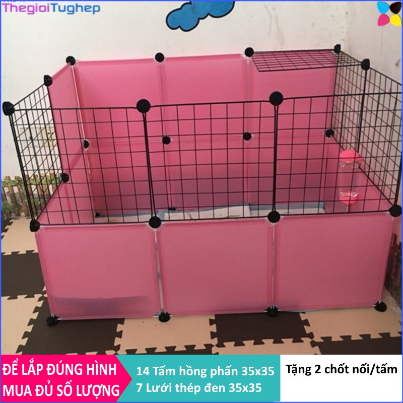 CHUỒNG QUÂY CHÓ MÈO BÁN LẺ TỪNG TẤM , TẶNG  2 CHỐT / 1 TẤM . CHỌN HÌNH THEO PHÂN LOẠI