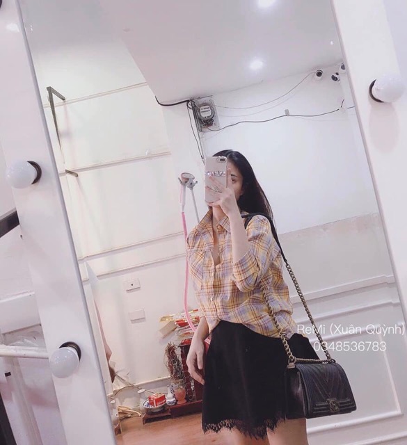 Áo sơ mi kẻ hot hit