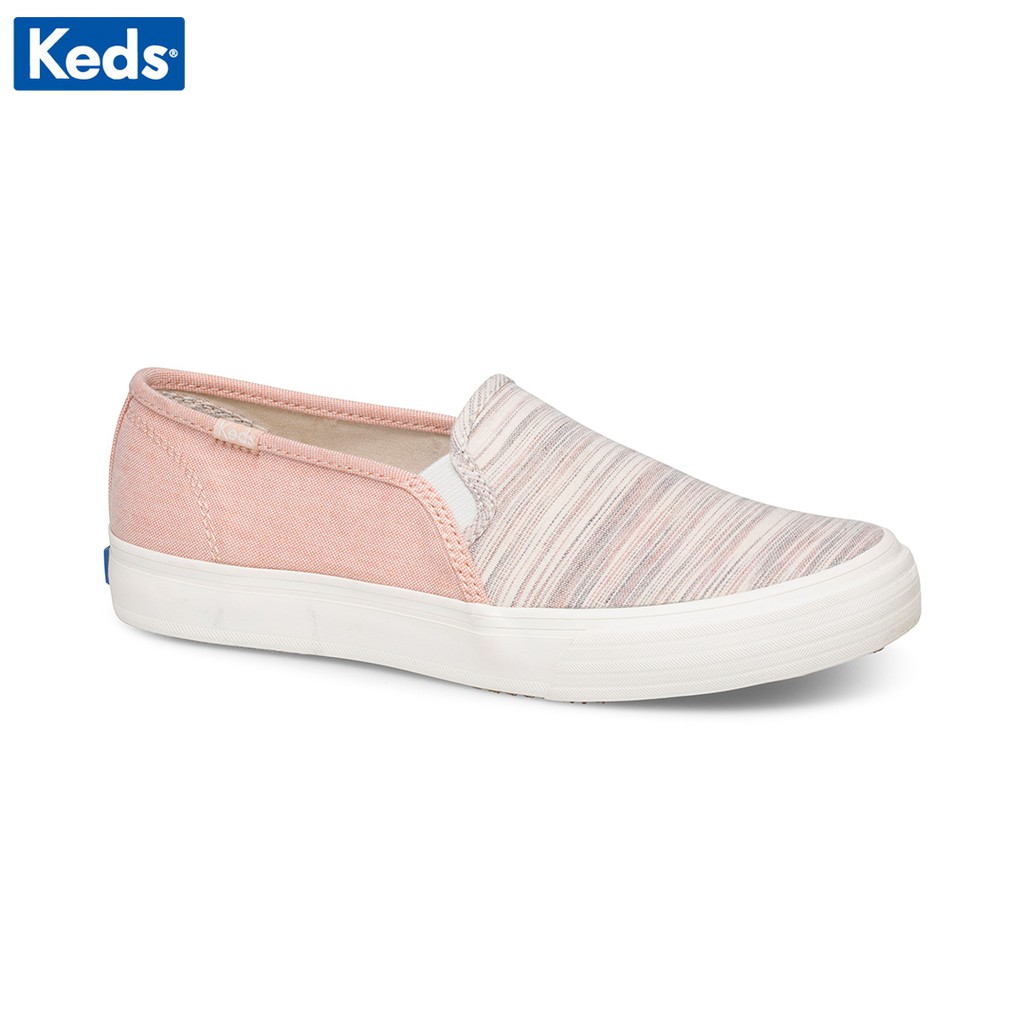 Giày Keds Nữ - Double Decker Multi Stripe Pink - KD060374