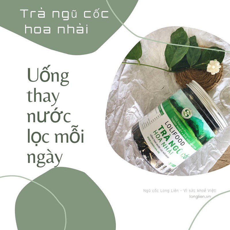 Trà Ngũ Cốc | Trà Gạo Lứt | Trà Giảm Cân | Long Liên | LoliFood [Organic]