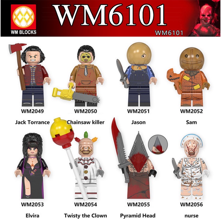 Đồ chơi lắp ráp mô hình Minifigures nhân vật Silent Hill WM6101