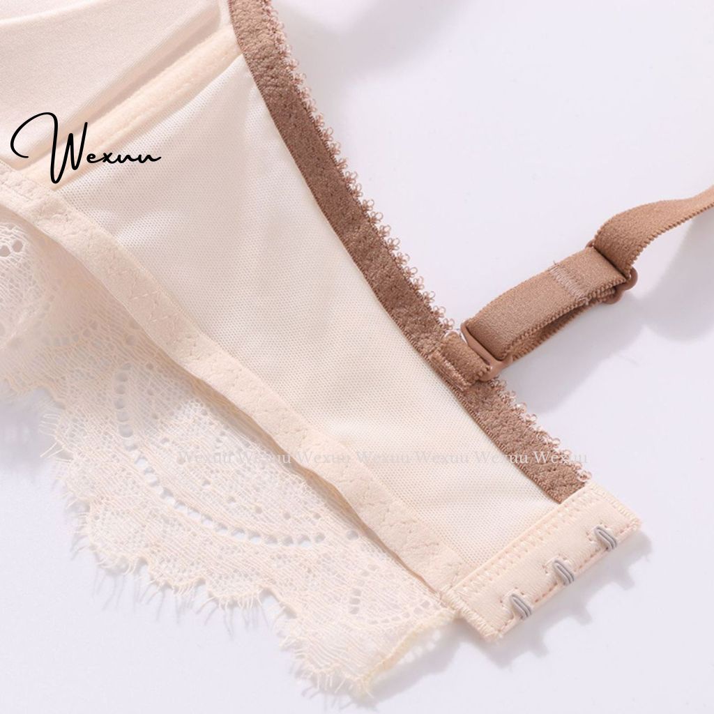 Áo ngực nữ ren hoa mềm mại Wexuu Design thiết kế không gọng đệm vừa thoáng khí- AV31