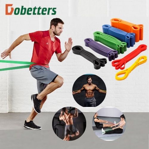 Dây Kháng Lực - dây trợ lực tập gym Powerband Dobetters hỗ trợ tập gym, yoga tại nhà