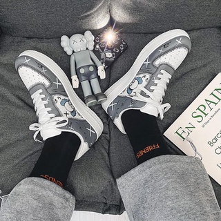 Giày custom air jordan bearbrick, giày af1 𝐂𝐮𝐬𝐭𝐨𝐦 da cao cấp in nhiệt không phai full box