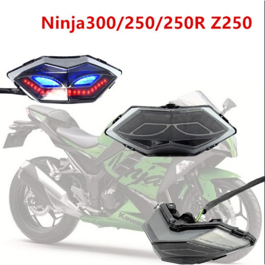 Đèn đuôi xe chất lượng cao cho Kawasaki NINJA300 / 250 / 250 R Z 250 ninja250 2013-2017