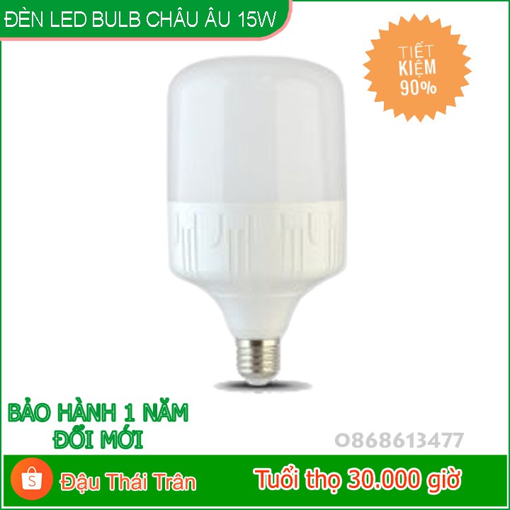 Bóng đèn LED tròn 15W