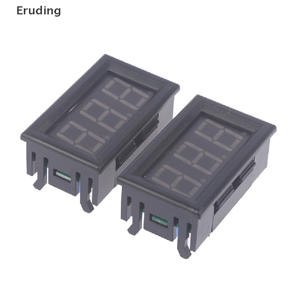 Nhiệt Kế Kỹ Thuật Số 12V Màn Hình LED Cảm Biến Nhiệt Độ Trong Nhà / Xe Hơi