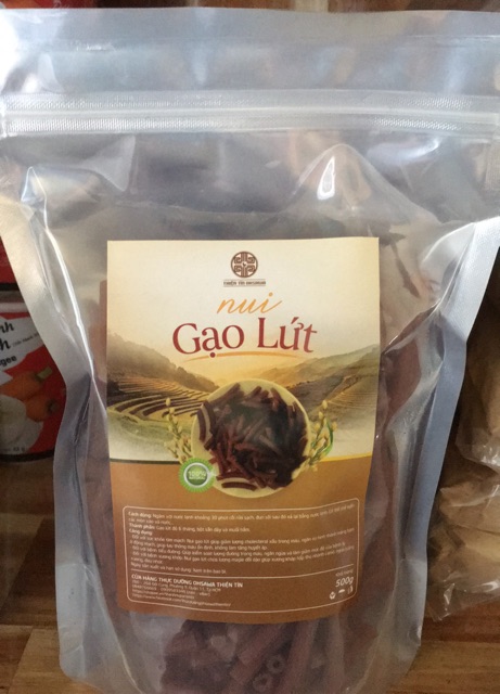 Nui Ống Gạo Lứt 500gr