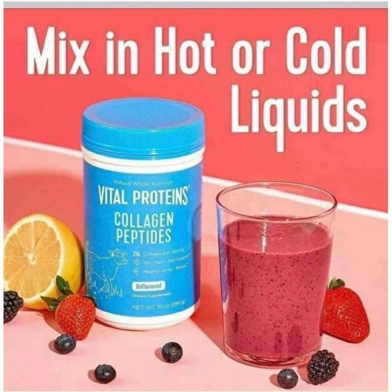 Bột Collagen thủy phân Vital Proteins Mỹ collagen bột