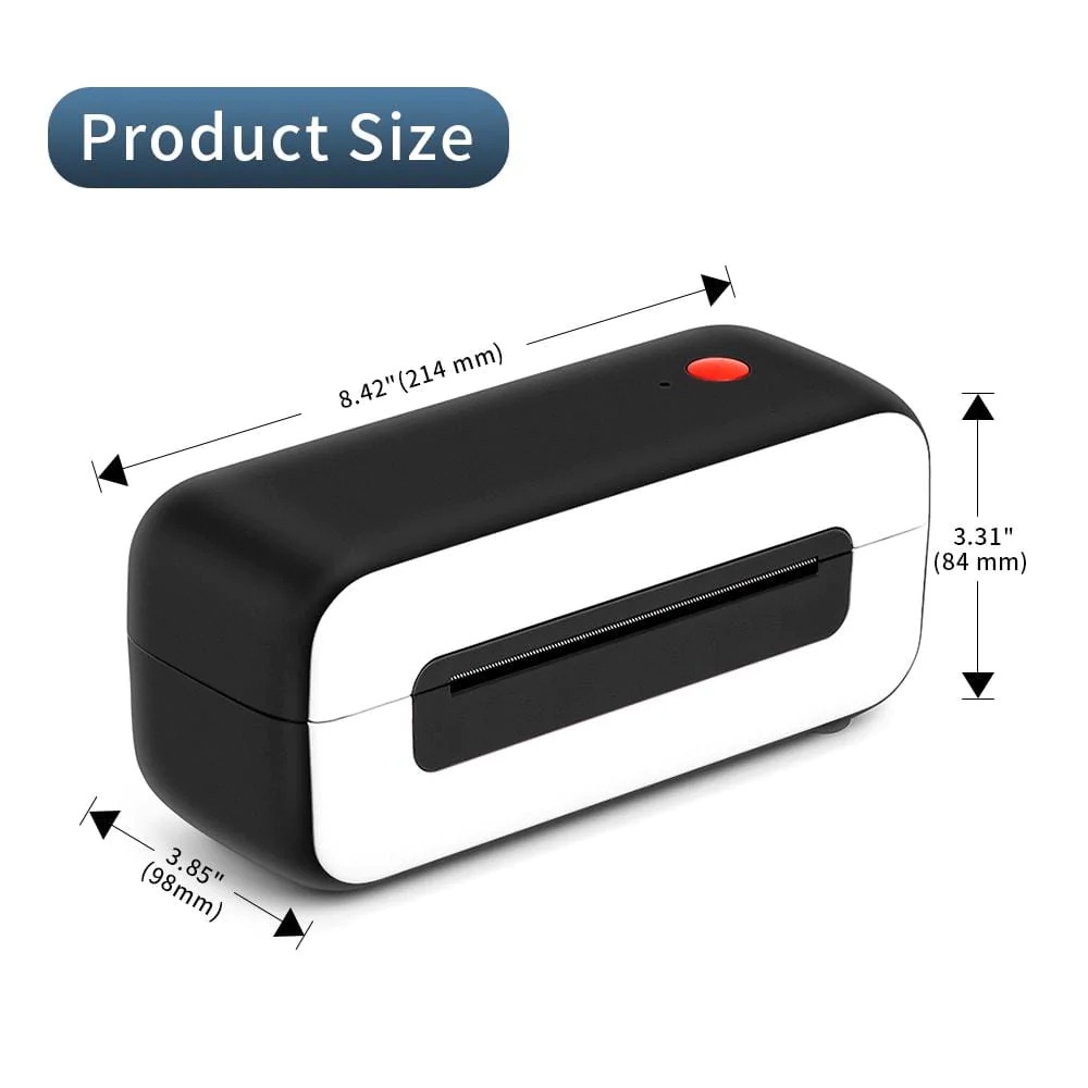 Chính hãng Máy in nhiệt Phomemo PM-246S PM-241BT TP-150BT in đơn hàng shopee, mã vạch, mã QR, phiếu gửi hàng, logo