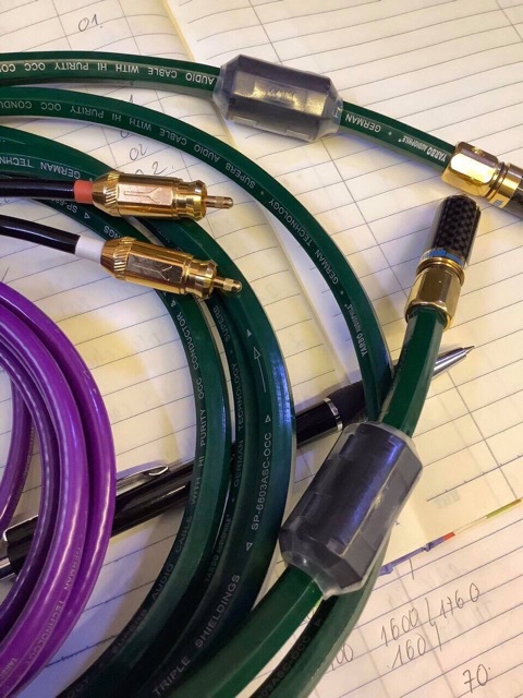 Dây âm thanh 3.5 ra 2 AV cao cấp hàng YARBO Đức. ❤️